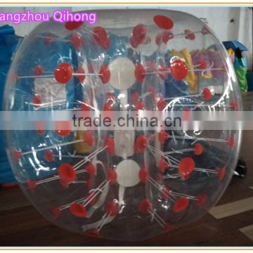 top seller inflatable bumper ball, roll inside inflatable ball, human sized soccer bubble ball direct from factory