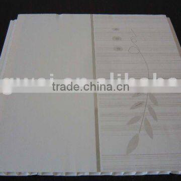 elegent pattern, normal printing,half printed pvc panel (20cm width)