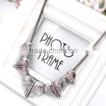 CZ91983 Fashion Women Pendant Chain Crystal Statement Choker Collar Bib Pearl Necklace