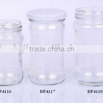 Glass jars for storage