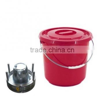 Plastic bucket injection mould making