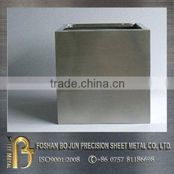 Customized square steel metal planter for plants china manufacturer supplier steel flower planter