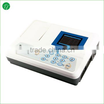 3 channel portable ecg heart rate machine