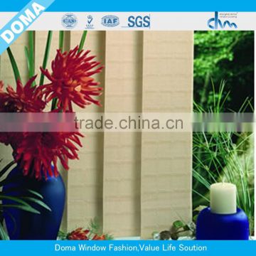 fashionable vertical blinds for home decoration/vertical blind for hotel/colored vertical blind