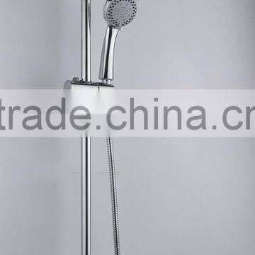 Smart double handle 8 inch rainfall shower head thermostatic bath & shower faucet set for childern