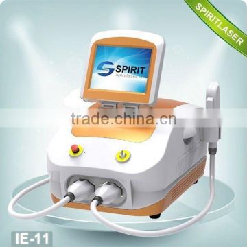 2 in 1 SHR IPL hair removal skin rejuvenation 10HZ beauty care products Movable Screen