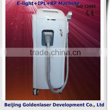 www.golden-laser.org/2013 New style E-light+IPL+RF machine hair removal electric epilator