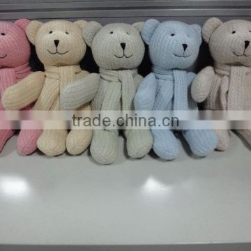 cashmere silk teddy bear