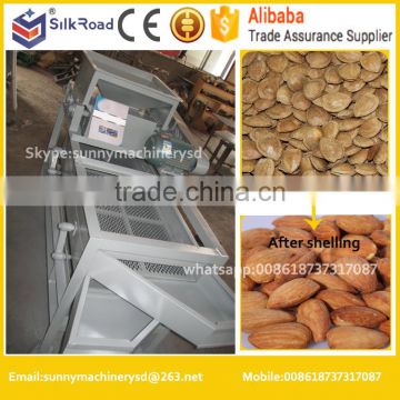 Professional hazelnut Almond hard shell removing machine for industrial use