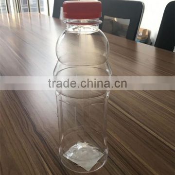 For juice packaging plastic jar with pet material plastic bottle wholesale price free samples juice bottle