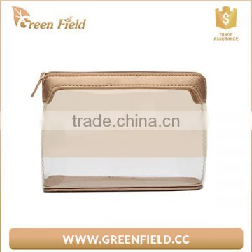 Transprent cosmetic bag women clear PVC cosmetic bag