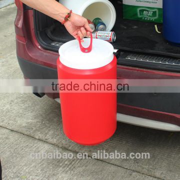 25L roto mold cooler PU insulation ice for storage and ice sculpture molds