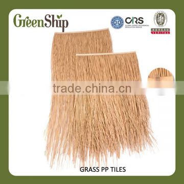 UV resistant fireproof Synthetic Thatch Straw Roofing