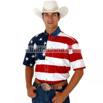 polo shirt American flag print polo t shirt design