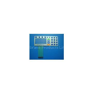 Dust-proof Epoxy Keypad Membrane Switch 30V DC With Touch Panel