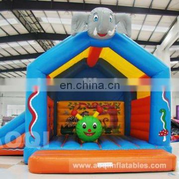 AOQI 2015 amazing hot sale hard-wearing big discount Inflatable elephant bounce house