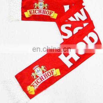 Wholesale China custom fans scarf with tassel