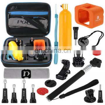 13 in 1 camera CNC Metal Accessories Combo Kit with EVA Case for gopro HERO5 /4 Session /4 /3+ /3 /2 /1