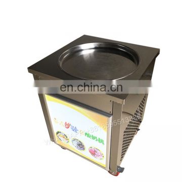 2018 New Style roll cold plate copper pan Fried ice cream machine