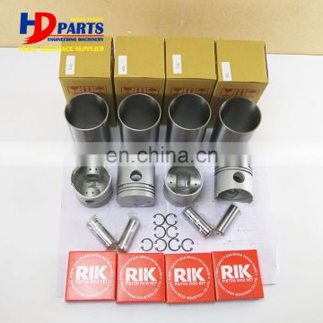 K4E Engine Cylinder Liner Piston and Ring Kit For Mitsubishi Vehicle