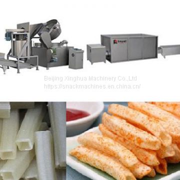 How Potato Sticks are made from extruders?