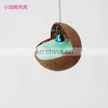 Coconut nest hamster guinea pig squirrel dutch pig nest parrot bird round nest