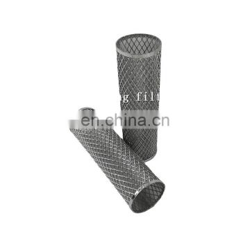5 micron stainless steel porous  wire mesh cylinder filter tube
