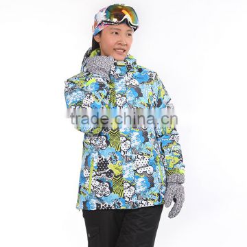 Custom thinsulate winter ski snowboard/winter jackets for women
