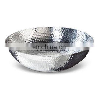 modern design fancy hammered bowl for decor