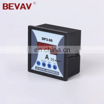 BEVAV A+ quality Single phase AC Amp Digital Meter 96x96 panel meter