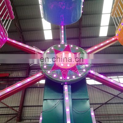 Hot Sale Spinning Popular Rides at Theme Park and Fairgorund Kids Mini Carousel Wheel