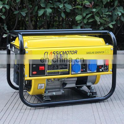 Bison Cheap Chinese 110 Volt Gasoline Generator 2.0 2.2Kw 6.5Hp Gasoline Engine Generator