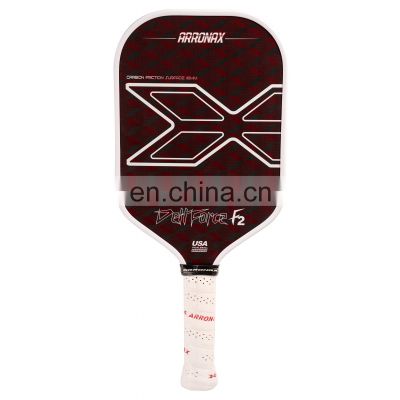 ARRONAX USAPA Approved Durable Max Spin Football Pattern 3D 18K  Thermoformed PP CORE Pickleball Paddle
