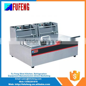 2016 wholesale in china stainless steel industrial electric fryer