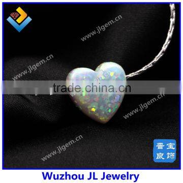 Wholesale high quality heart opal bracelet in 925 sterling silver