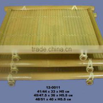 Bamboo table tray