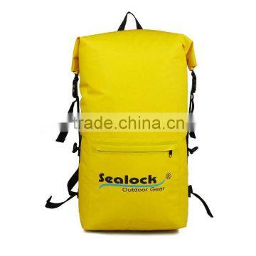 30-80 Liter Sealock PVC yellow waterproof rucksack