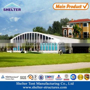 2015 Wedding Curve Tent For Event; Event Curve Tent with overeave