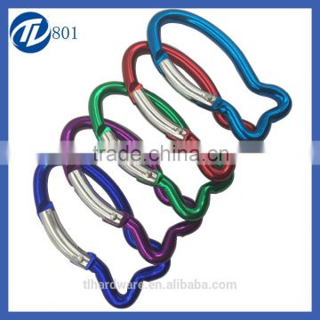 RoHS certificate high quality standard fast delivery climbing carabiner wolesaler from China