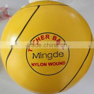 Soft Touch Cover Rubber Tetherball for outdoor game