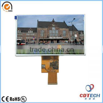 High quality 800x480 resolution 7 inch TFT capacitive LCM