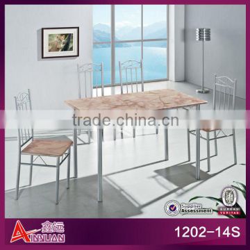 wrought iron dining table designs in glass
