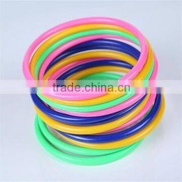 High demand colored hard plastic ring