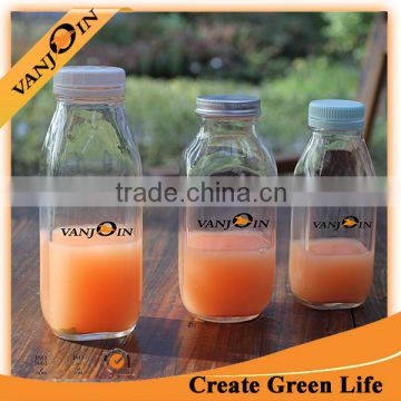 Wholesale 300ml Glass Juice Bottle With Print
