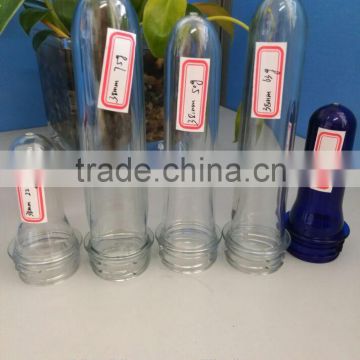 plastic bottle preform 38MM 30G PETFOR MINERAL BOTTLE/JUICE/CSD/HOT FILLING