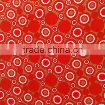 custom for ear piece market african print fabric poly CDC crepe fabric