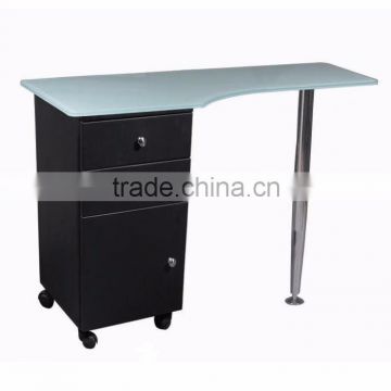 glass glass manicure tables