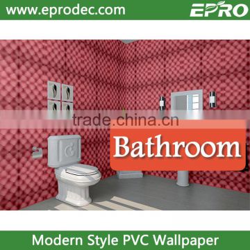 Multifunctional bathroom vinyl wallpaper