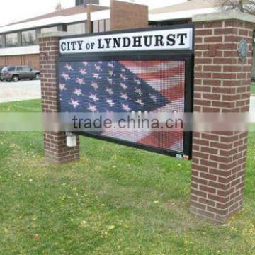USA---Outdoor led display sign programmable, LED Programmable Display Signs board P10 outdoor running text led display sign