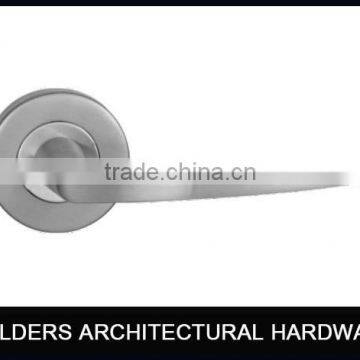 304 stainless steel cast flat sliding handles for steel door